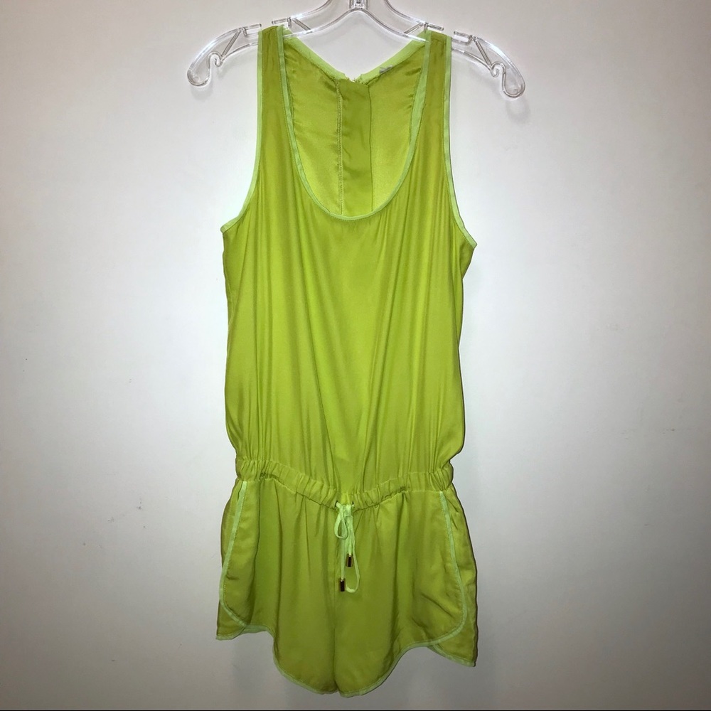 Silk romper